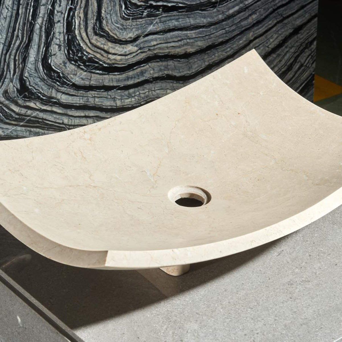 Golden Sand Beige Basin