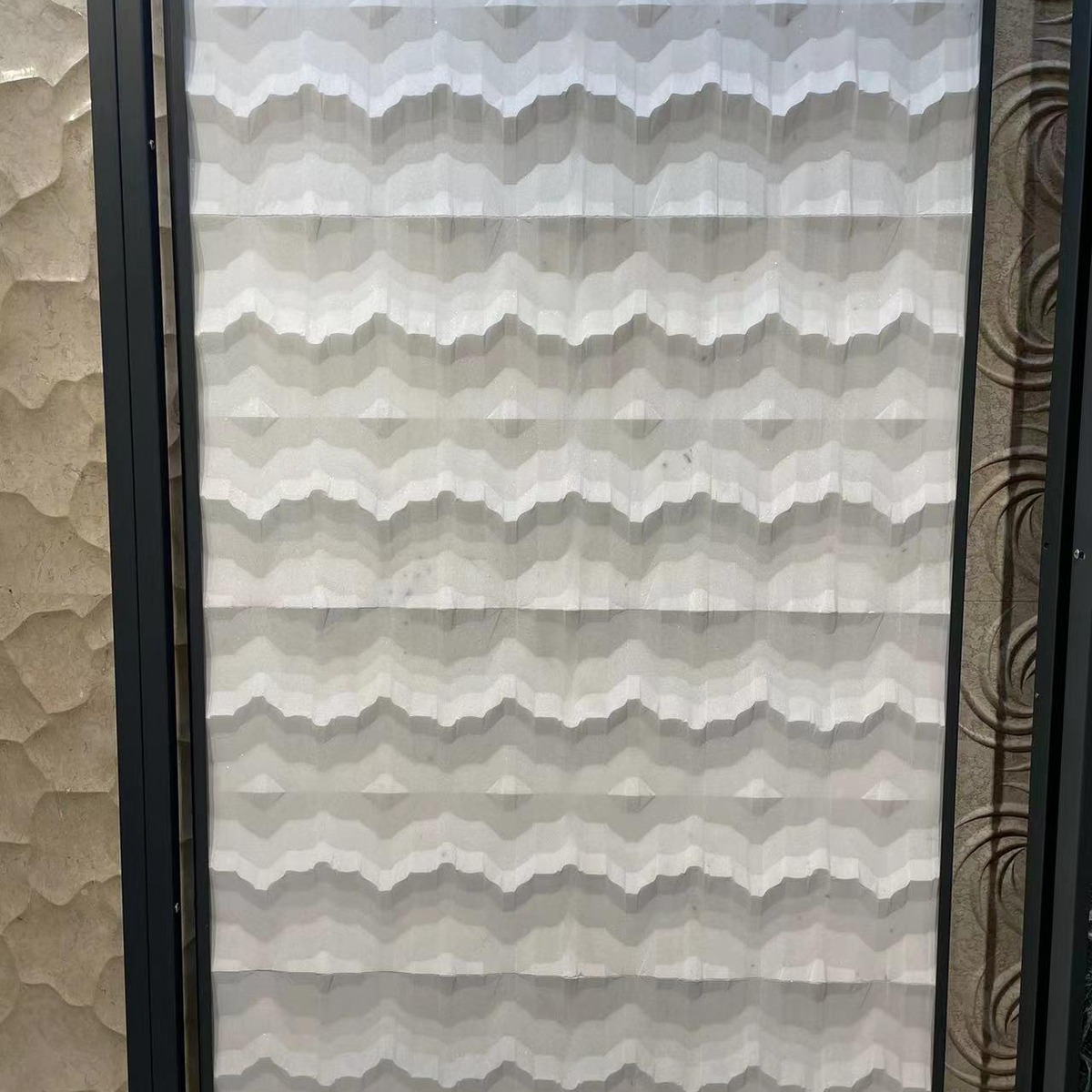 Universe White Relief Panel