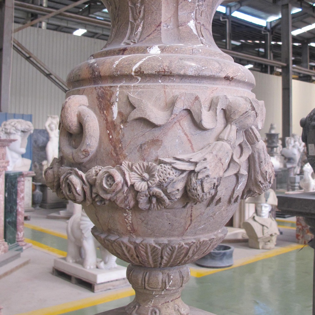 Rainforest Brown Sculptural Vase